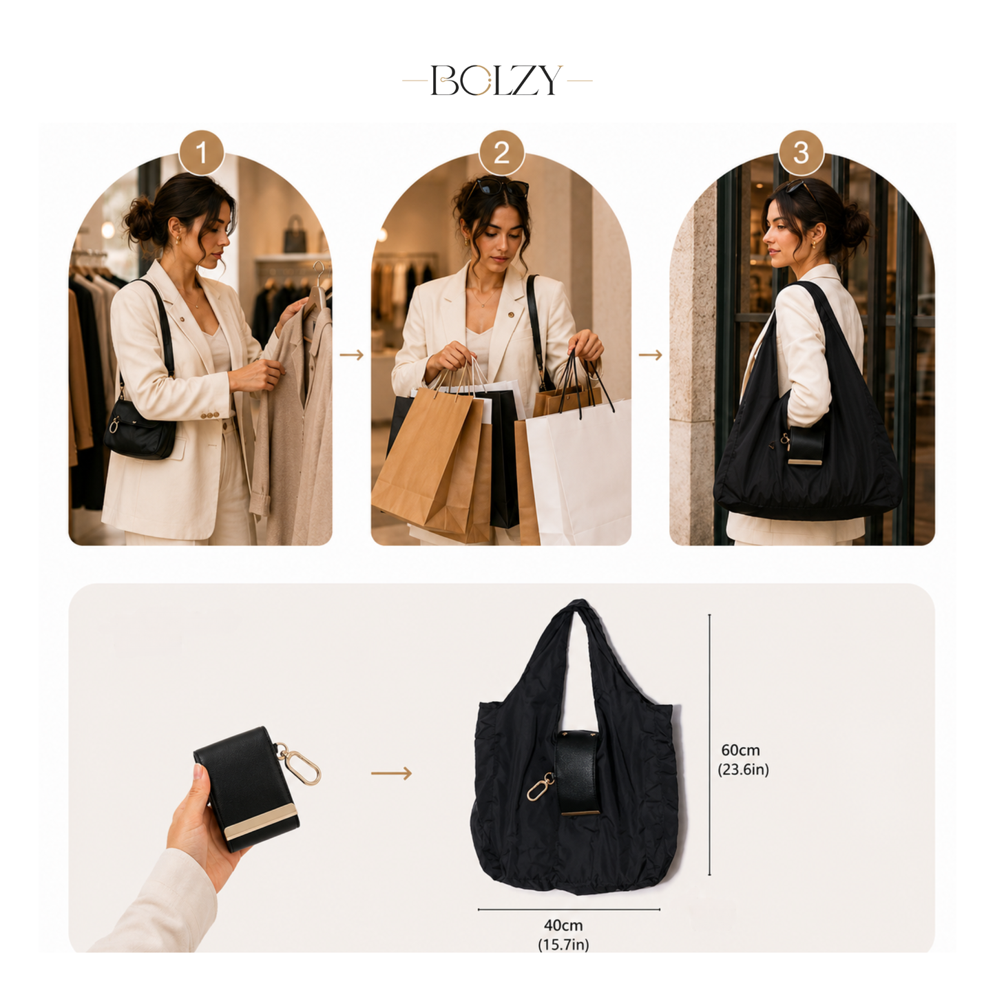 BOLZY | DE LLAVERO A BOLSO