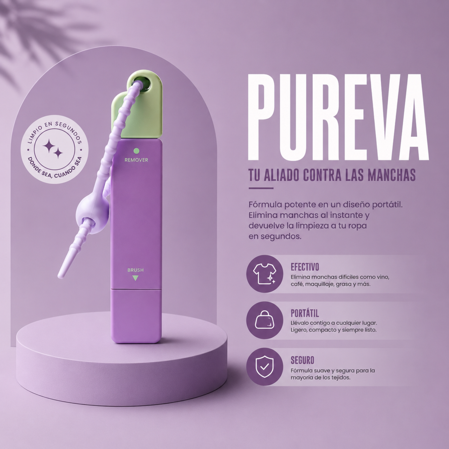 Pureva | Tu aliado contra manchas