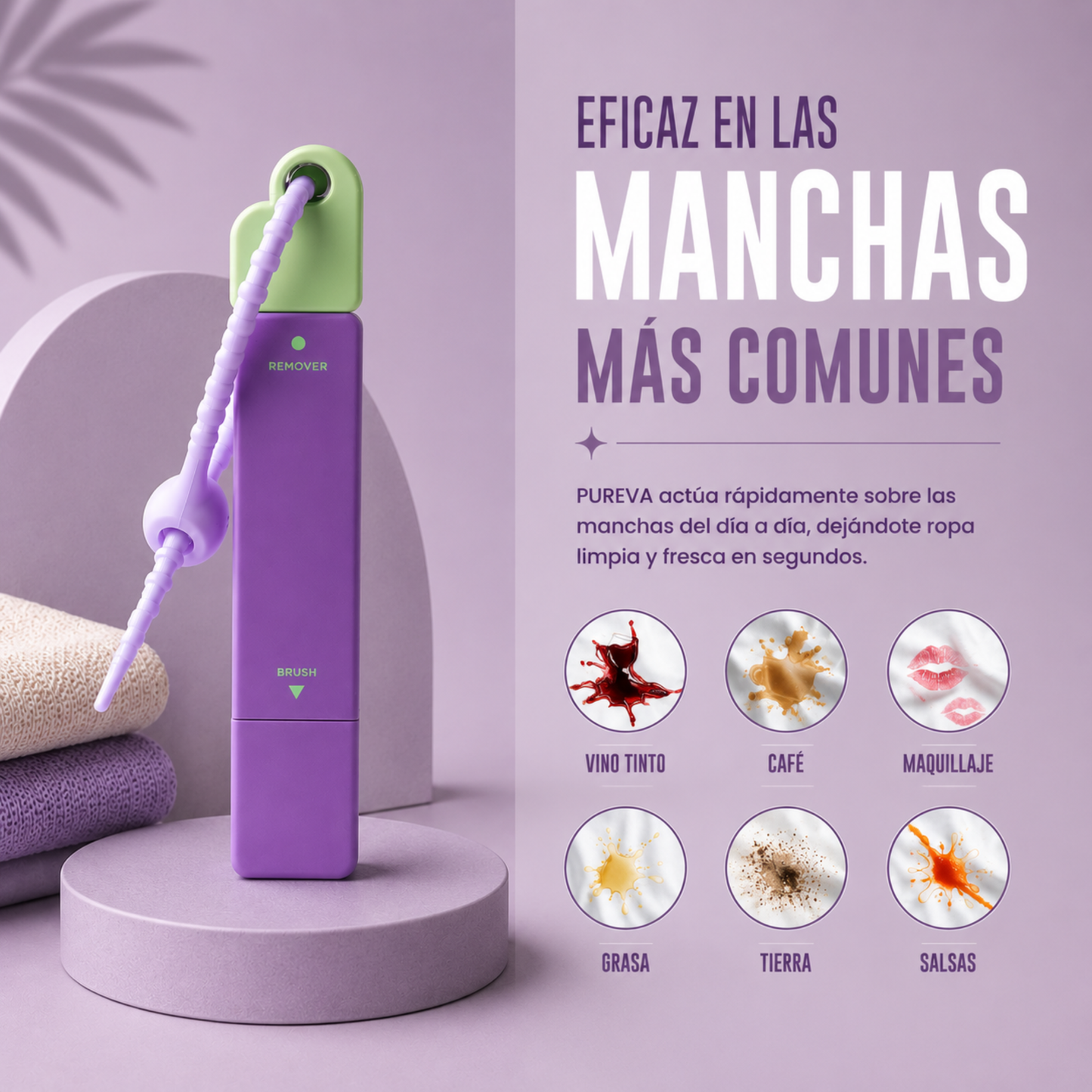 Pureva | Tu aliado contra manchas